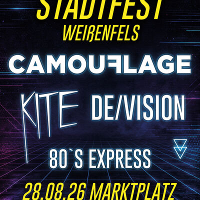 Plakat Stadtfest Freitag 2026