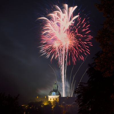 Feuerwerk Schloss Neu-Augustusburg