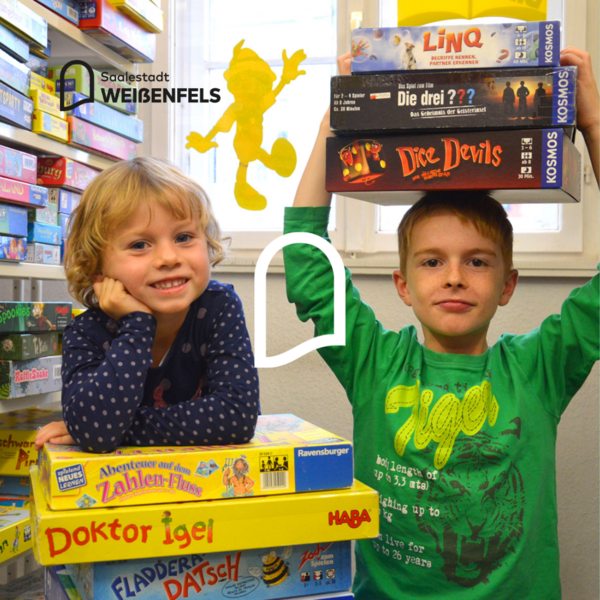 Familienkino und Spielenachmittag in der Stadtbibliothek Weißenfels