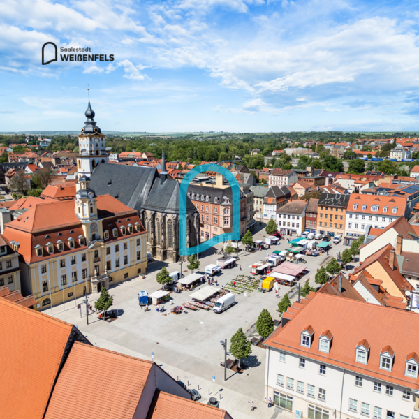Wochenmarkt auf dem Marktplatz
