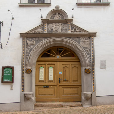 Bild vergrößern: Geleitshaus Eingangsportal