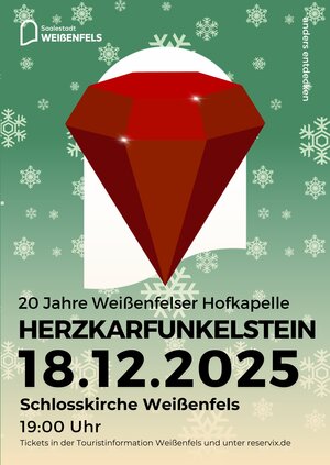 Bild vergrößern: Herzkarfunkelstein